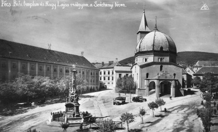 A Széchenyi tér az 1930-as évek elején